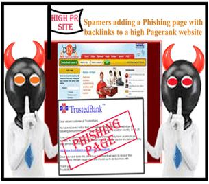 Search Engine Phishing -  Example