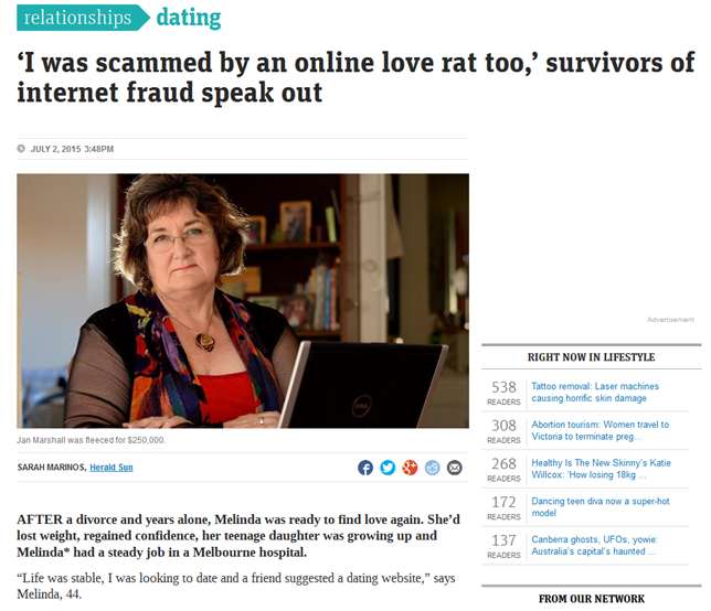 Dating Scams And Wire The 19