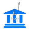 Bank and Phishing Scam Icon