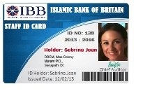 Staff ID card of Sebrina Cutie