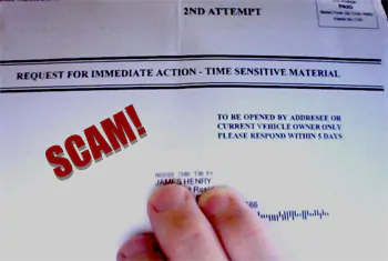 Auto warranty scam