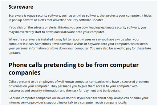  Computer virus Company Scam