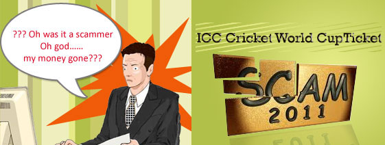 Cricket World Cup Ticket Online Scam