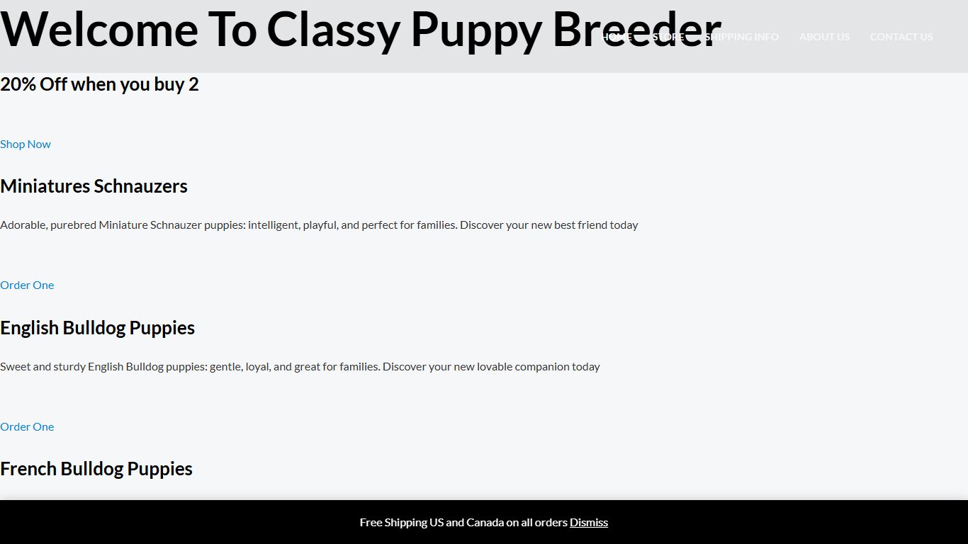 Classy Puppy Breeder Classy Puppy Breeder