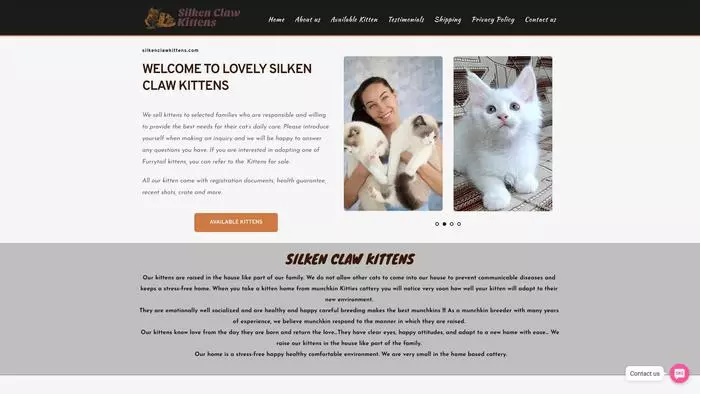 Silken claw kittens