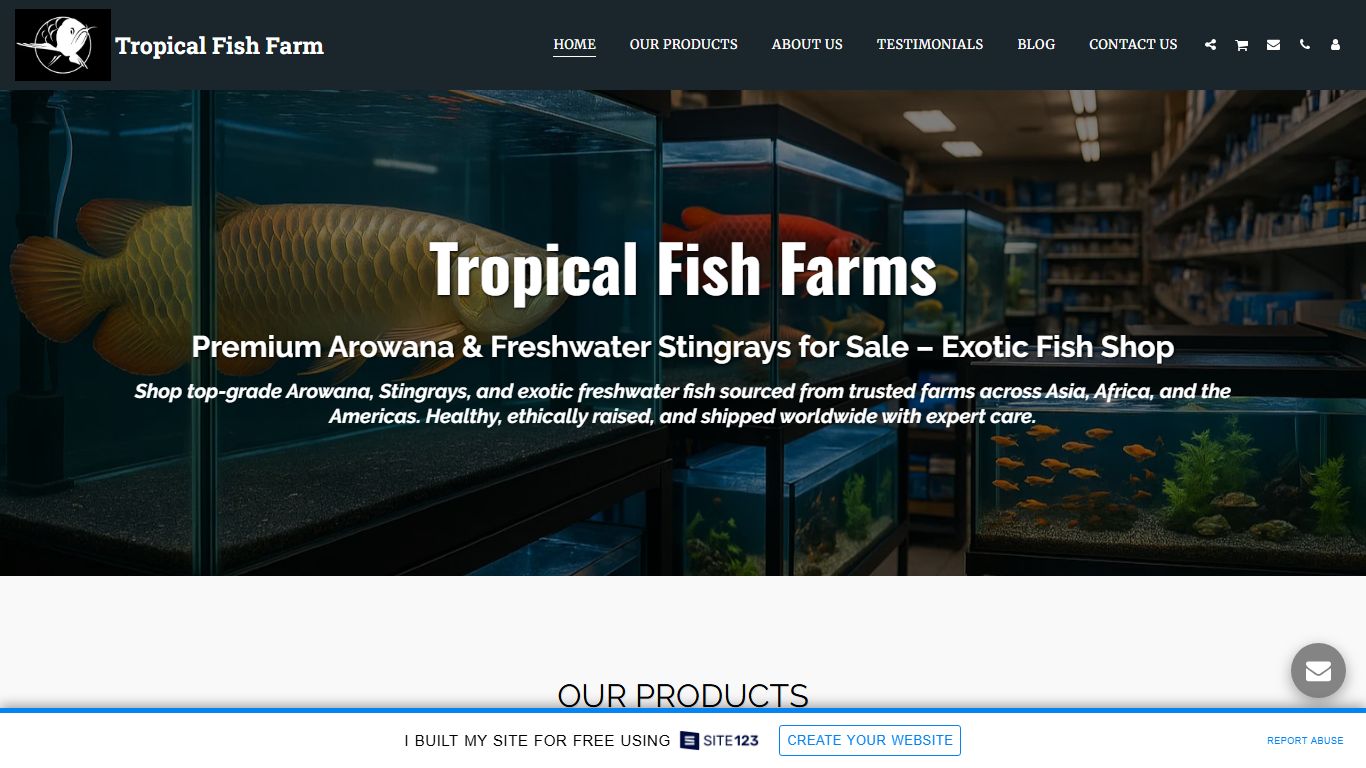 Tropical Fish Farms