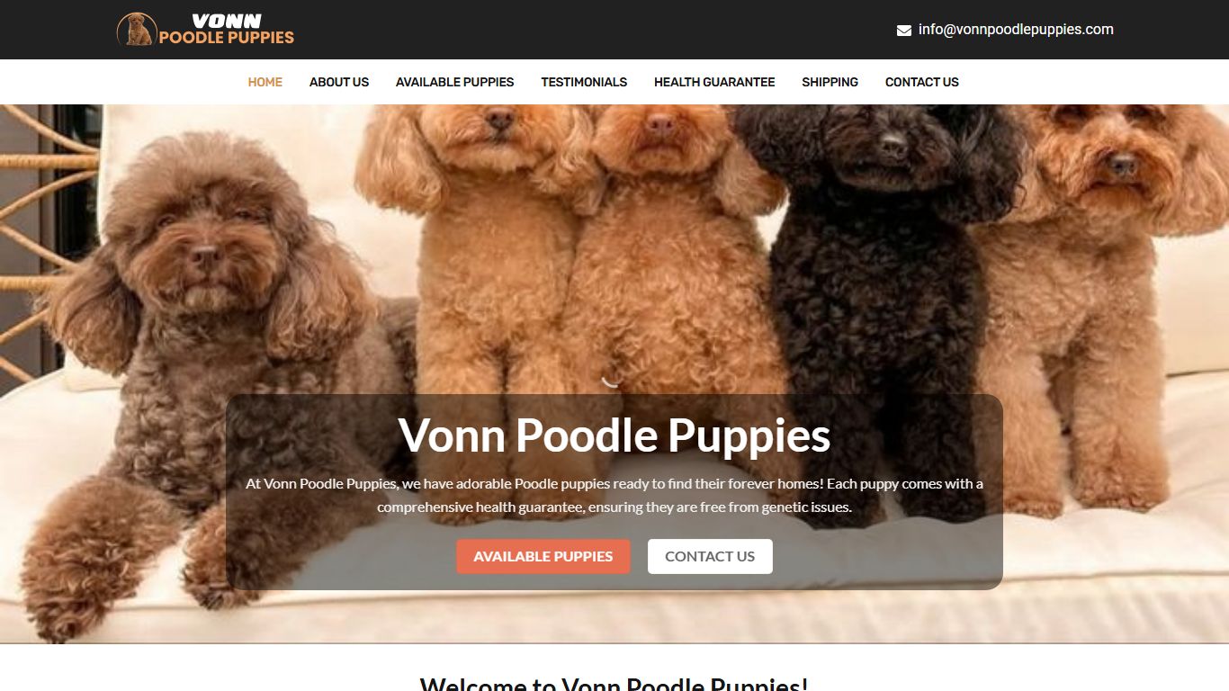 Vonn Poodle Puppies Breeder