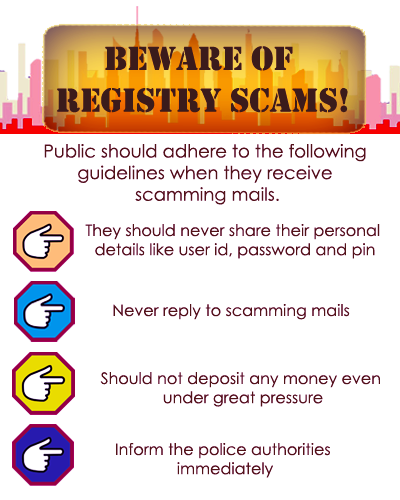Beware of Registry Scams