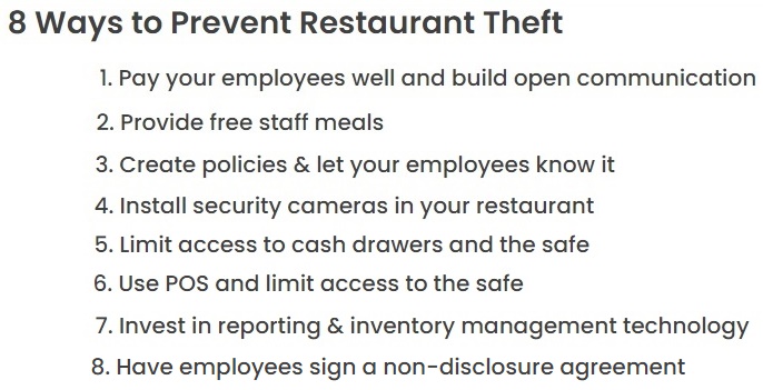 prevent-restaurant-theft-scams