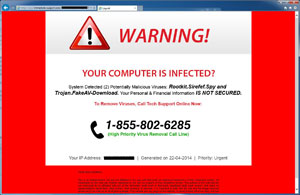 Fake Antivirus Scam Example-1