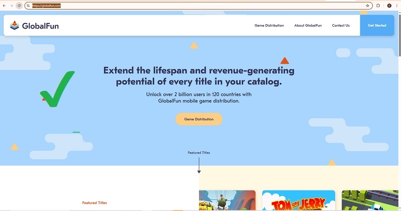 Globalfun Website GlobalFun-Website