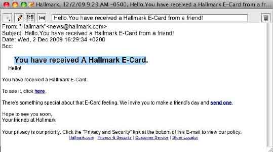 Greeting Card Scam Example-4 Greeting Card Scam Ecample-4