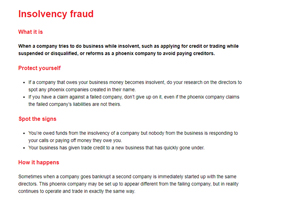 insolvency protect