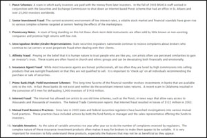 About investment scam About investment scam