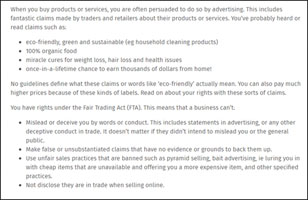 Misleading advertisments Misleading advertisments