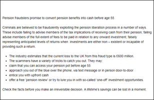 Pension fraud Pension fraud