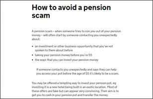 How to avoid a pension scam How to avoid a pension scam