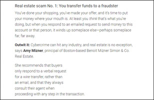 Dont transfer funds to fraudster