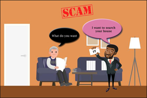 tax scam raid