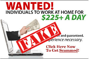Work from Home Scam